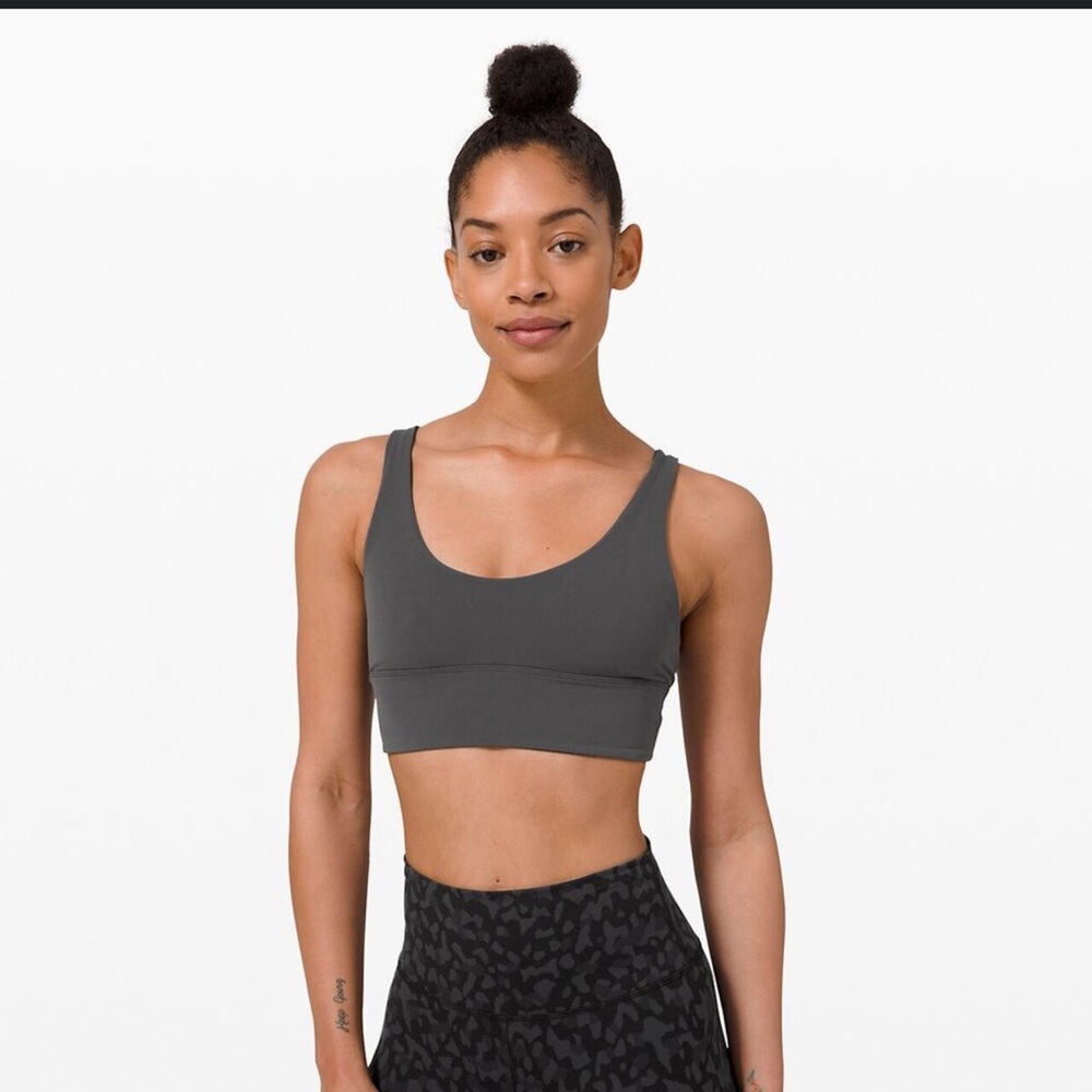 Lululemon align bra - graphite grey (4)